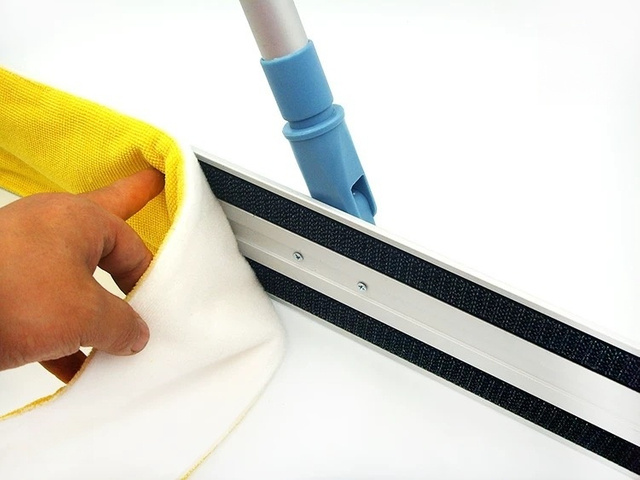 Pharmaceutical/Food Factory GMP Workshop Heavy-Duty Absorbent Low-Lint Cleaning Mop / Cleanroom Mop药厂食品厂GMP车间强吸水不易掉毛清洁无尘拖把洁净拖把