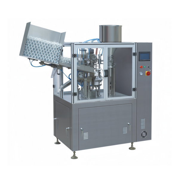 Plastic Or Metal Tube Filling And Sealing Machine 